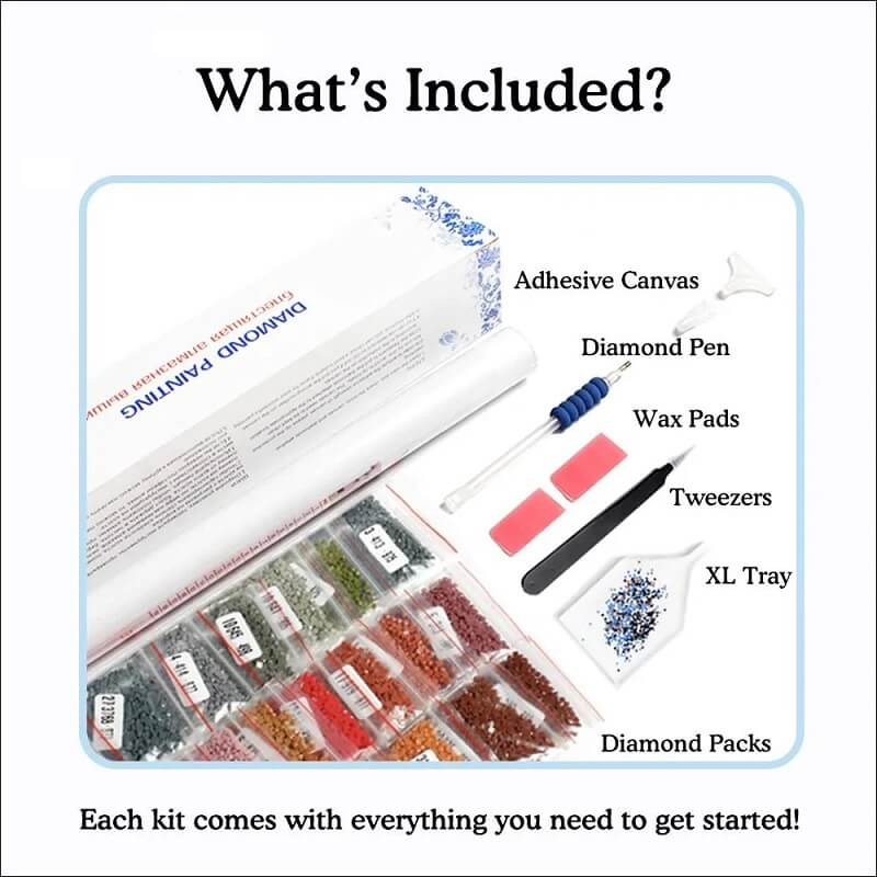 Custom Diamond Painting Kit - Full Drill