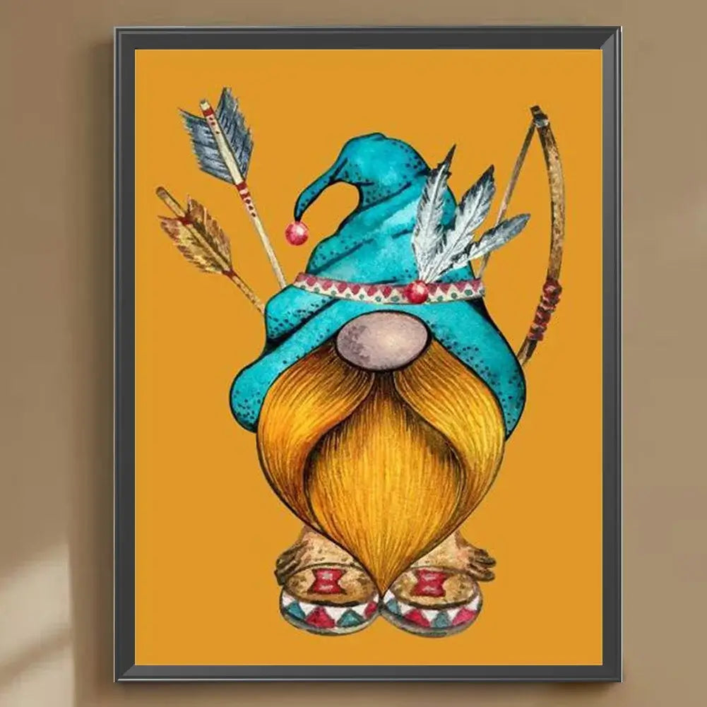 5d diamond art kit Indian goblin gnome