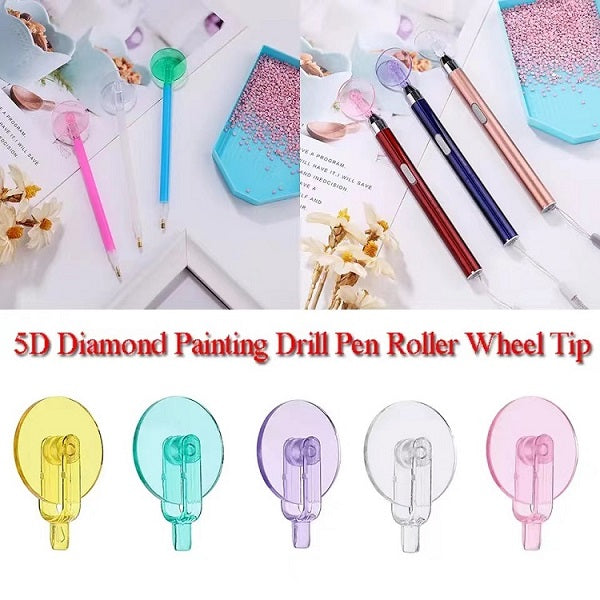5d diamond painting drill pen roller wheel tips