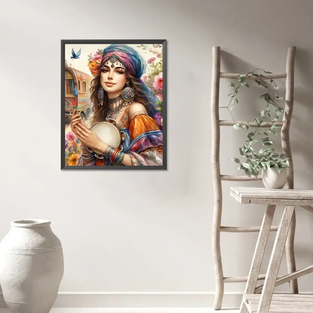 Bohemian Woman Diamond Painting