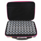 60 Bottles of Diamond Painting Beads Storage Suitcase With Butterfly Pattern