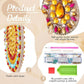 DIY Mandala Diamond Painting Earring Details