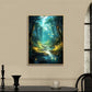 AB Drill Luxurious Polyester Cloth Diamond Painting Kits - Square Drill - Brightness Of Forest