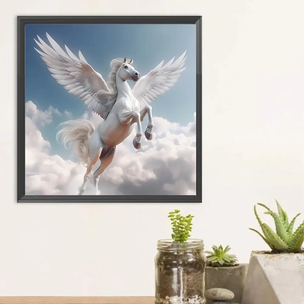 Horse Angel Diamond Painting