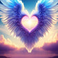 Angel Wings Heart Diamond Painting