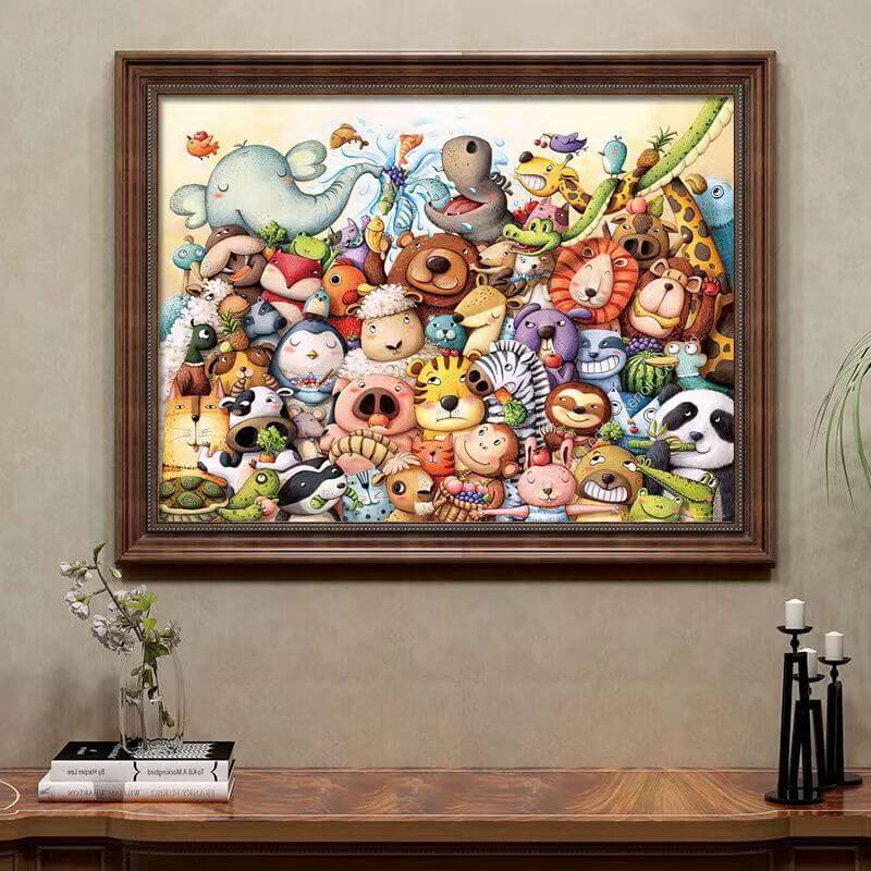 The Carnival of the Animals 5D DIY Diamond Painting Art