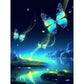 Aurora River & Butterfly 5D DIY Diamond Painting