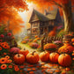 
autumn house diamond art kit
