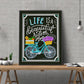 Bike Luminous Diamond Painting