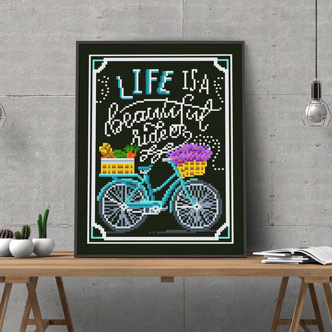 Bike Luminous Diamond Painting