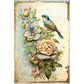 Diamond Painting - Full Round / Square - Bird Resting on Flowers