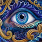 Blue Ocean Eye Diamond Painting