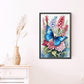 5D DIY Diamond Painting Kit - Full Round / Square - Butterfly and Flower C