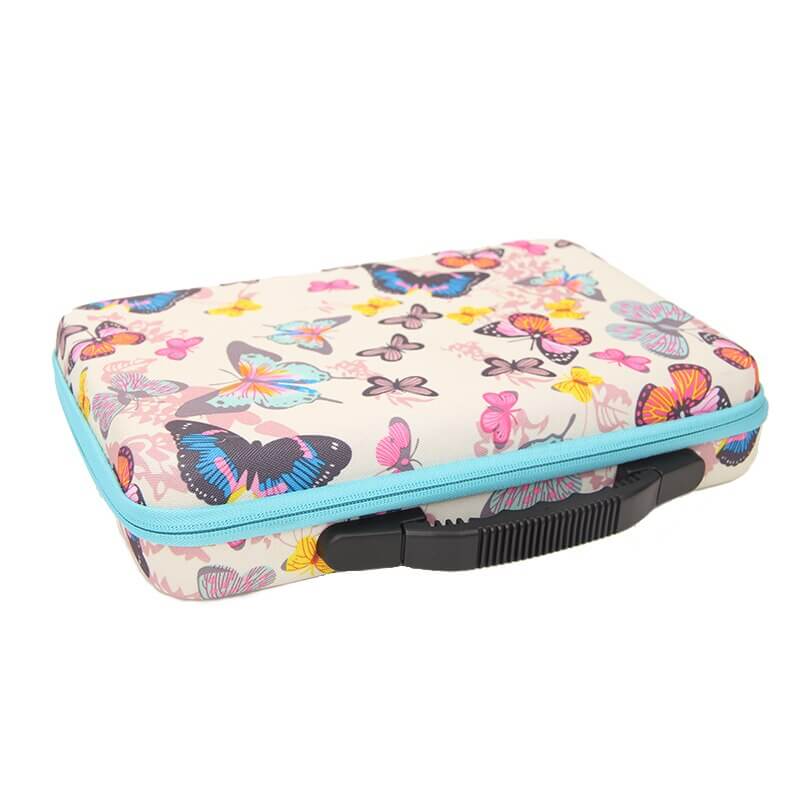 60 Bottles of Diamond Painting Beads Storage Suitcase With Butterfly Pattern