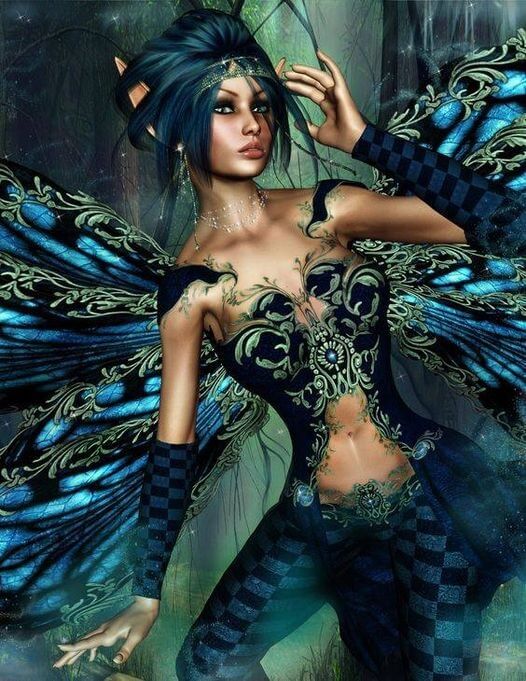 Butterfly Fairy Full Drill Diamond Painting