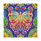 Luminous Diamond Painting - Crystal Rhinestone - Colorful Butterfly 2