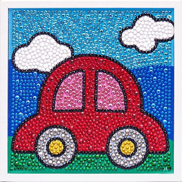 5D DIY Diamond painting With Frame For Kids &amp; Beginners