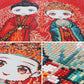 Chinese Groom and Bride 5D DIY AB Drill Diamond Painting