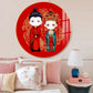 Cartoon Chinese Groom and Bride AB Drill Diamond Painting