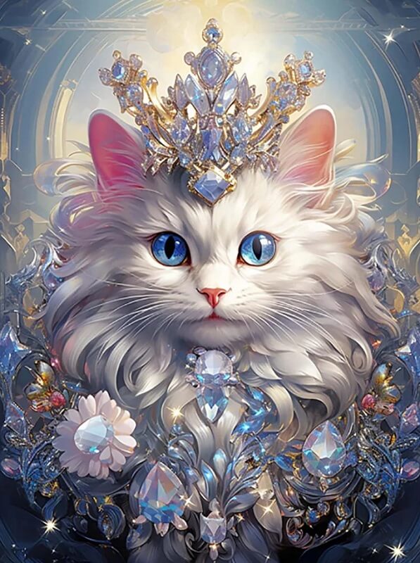 Royal Cat Diamond Painting