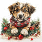 christmas dog diamond painting