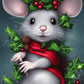 Christmas Mouse 5D DIY Diamond Painting