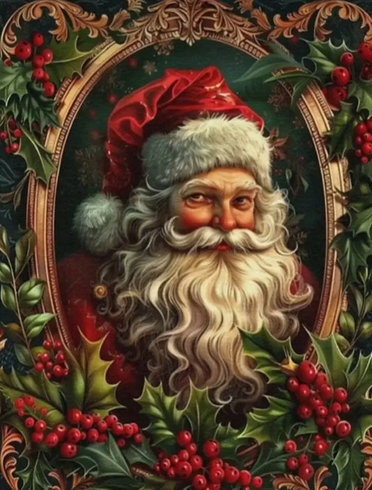 Christmas Santa Claus Diamond Art