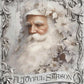 White santa claus diy diamond art kit