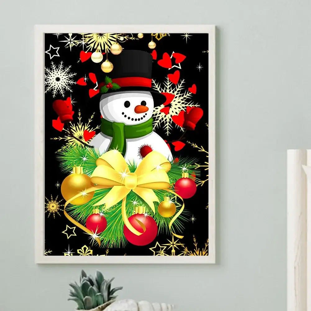 Christmas Snowman 5D DIY Diamond Painting