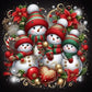 Christmas Snowmen diamond painting