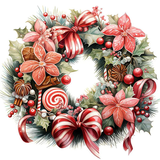 Christmas Wreath 5D DIY Diamond Painting