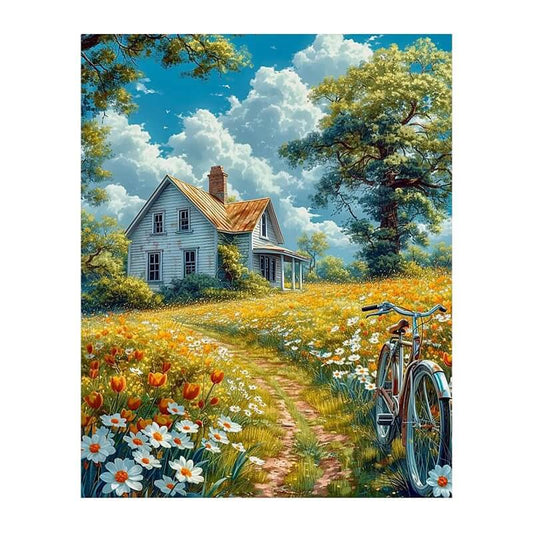 Country Cottage Diamond Art Kit