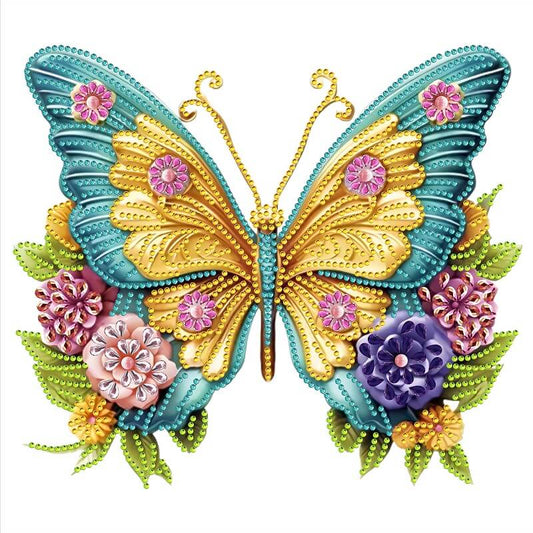 Crystal Rhinestone Butterfly Diamond Painting