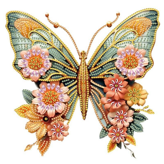 Crystal Rhinestone Butterfly Diamond Art Kit