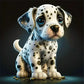 Dalmatian Dog 5D DIY Diamond Painting Kit