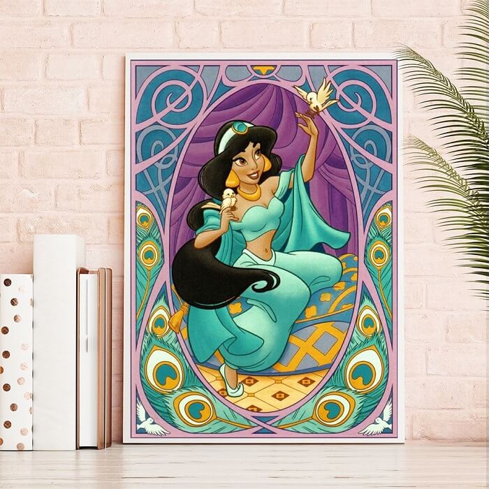 Princess Jasmine DIY Disney Diamond Painting