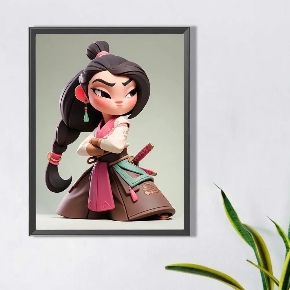 disney princess mulan diamond painting