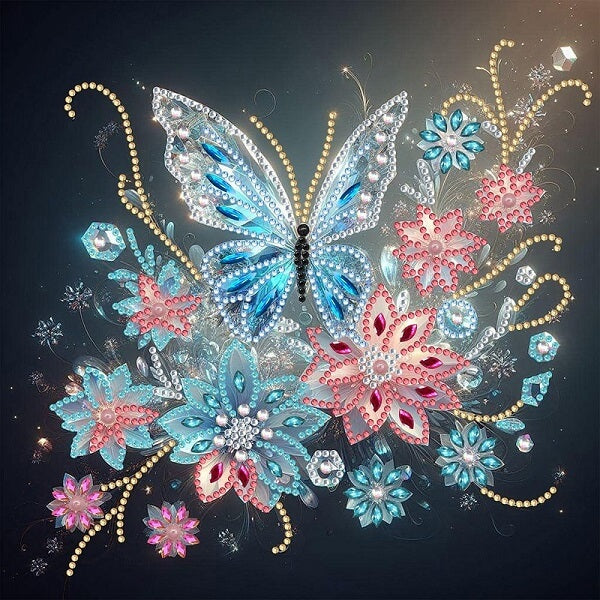 Butterfly Crystal Rhinestone Diamond Kit