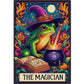 Halloween Magic Frog 11ct Stamped Cross Stitch Kits