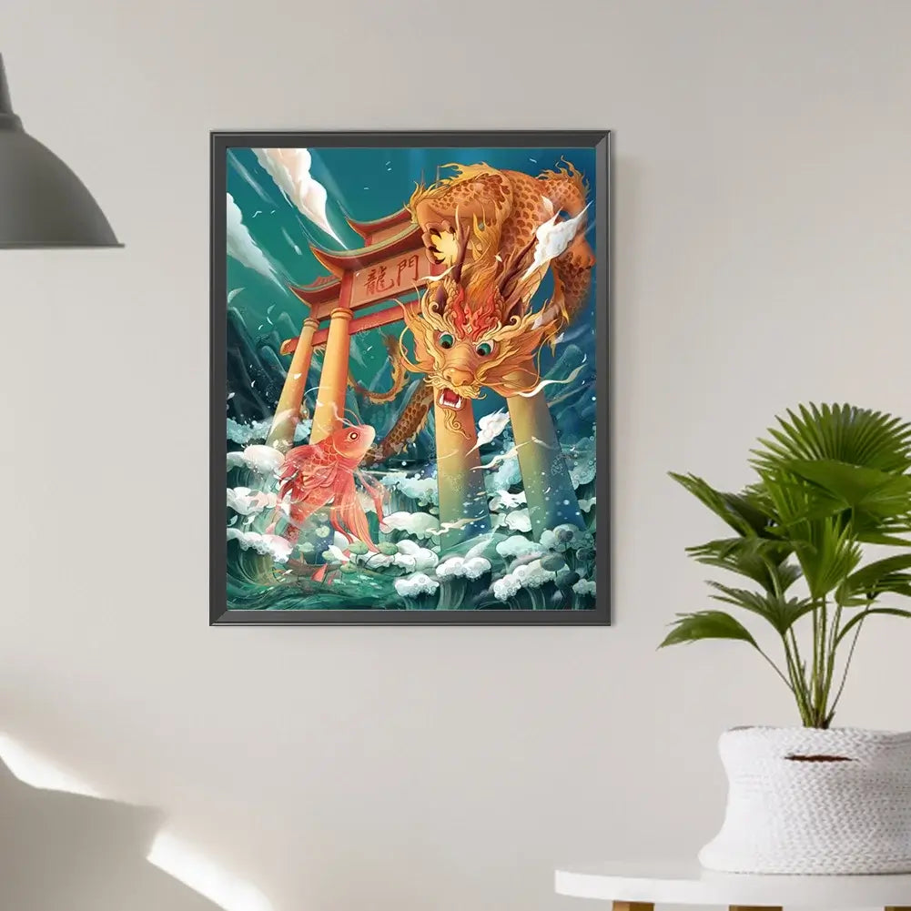 Dragon & Fish 5D DIY Diamond PaintinG