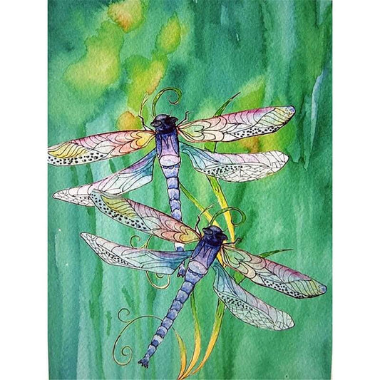5D DIY Dragonfly Diamond Painting