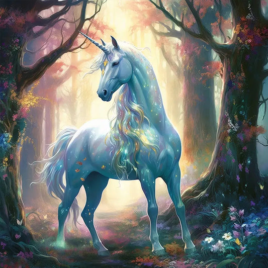 dream unicorn diamond art