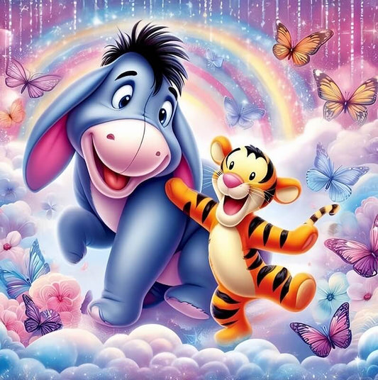 Eeyore and Tiger Diamond Art Kit