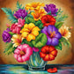 flower bouquet diamond painting