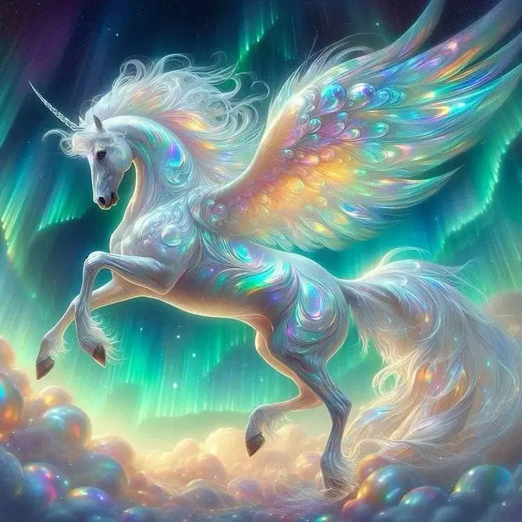 Flying Unicorn Diamond Painting