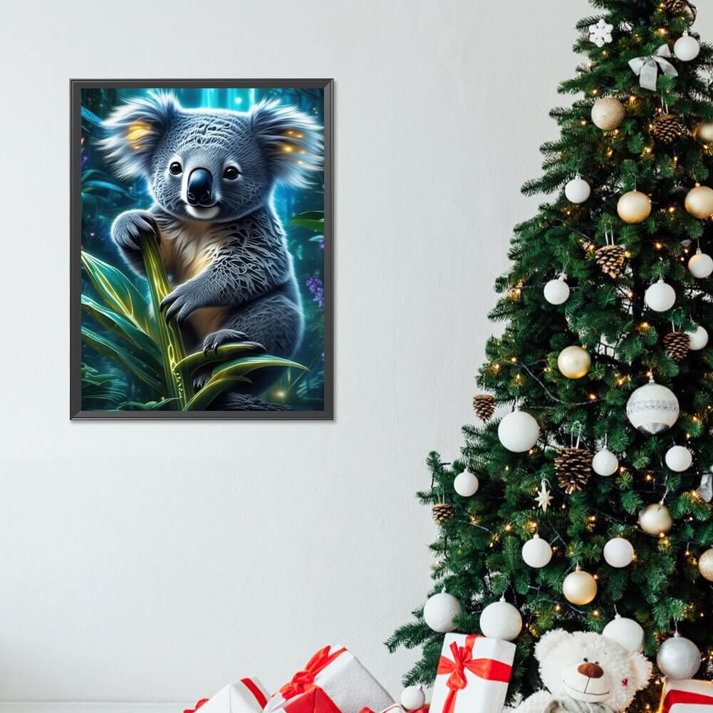 Forest Koala 5D DIY Diamond Painting Kit