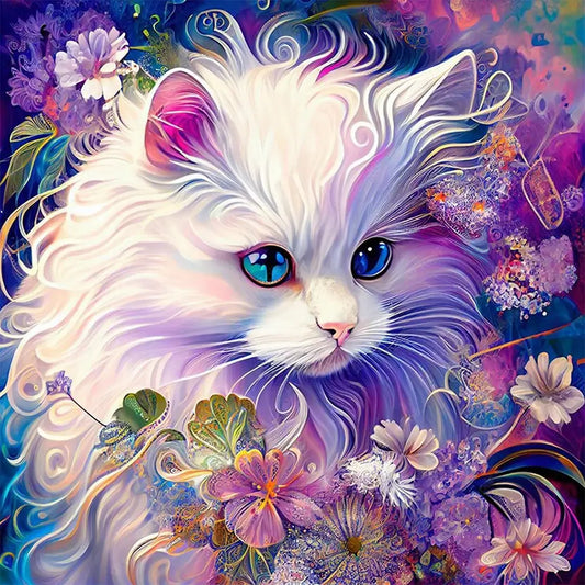 Floofy Surreal Cats Collection Premium DIY Diamond Painting Kit - Cat  Collection – Heartful Diamonds
