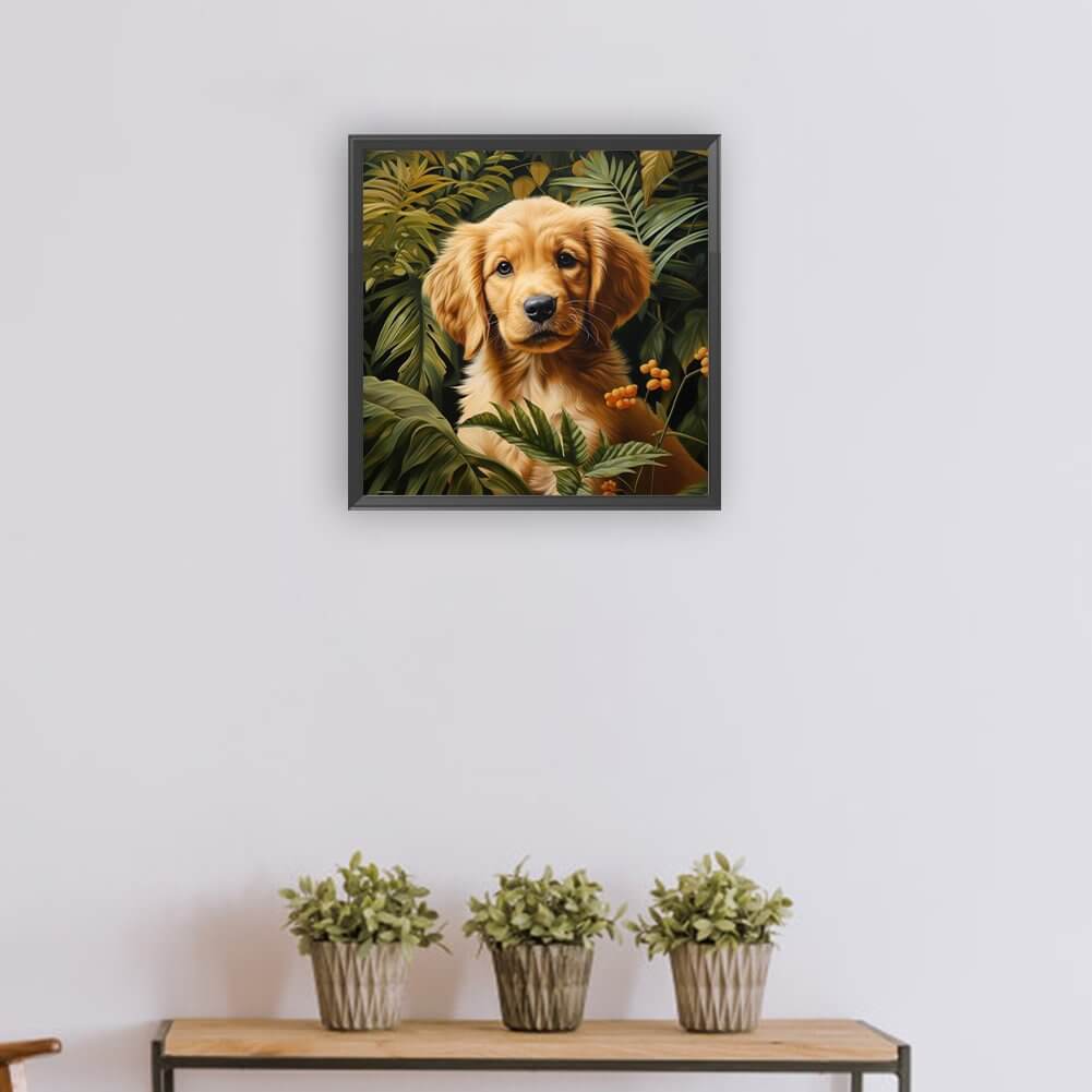 Golden Retriever Dog 5D DIY Diamond Painting