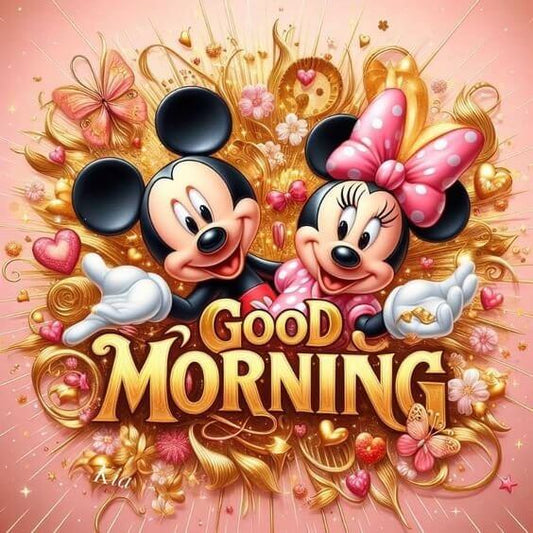 Good Morning Micky and Minnie