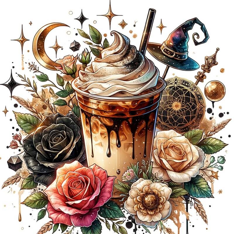 Halloween Coffee 5D DIY Diamond Painting